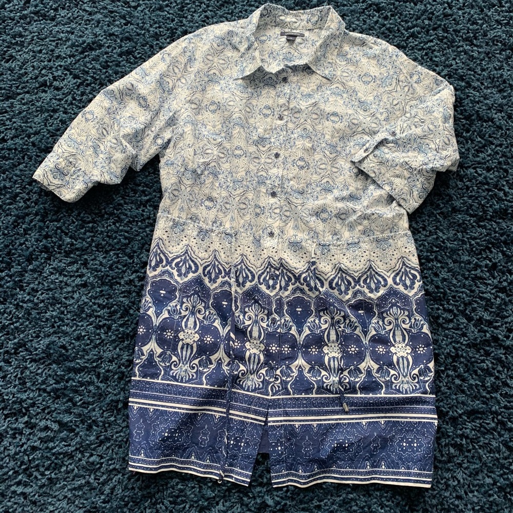 Lands end size 1x swim coverup